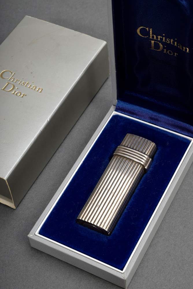 Versilbertes Christian Dior Feuerzeug - auctions & price archive